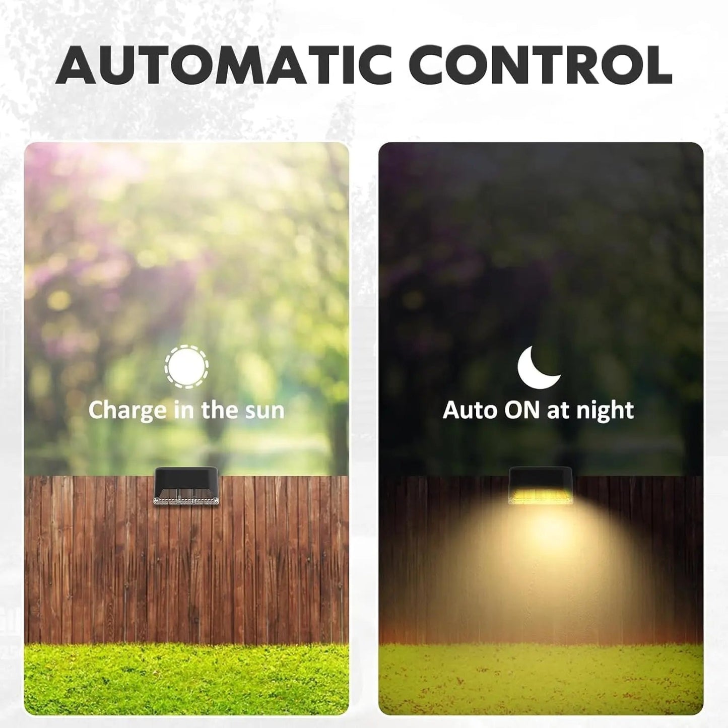 4-delige set zonne-terrasverlichting – weerbestendige buitenlamp