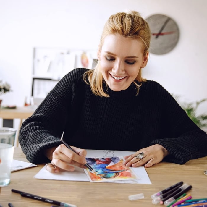 Elegant Aquarel Penseelset – Creatief Schilderen Gemakkelijk Gemaakt