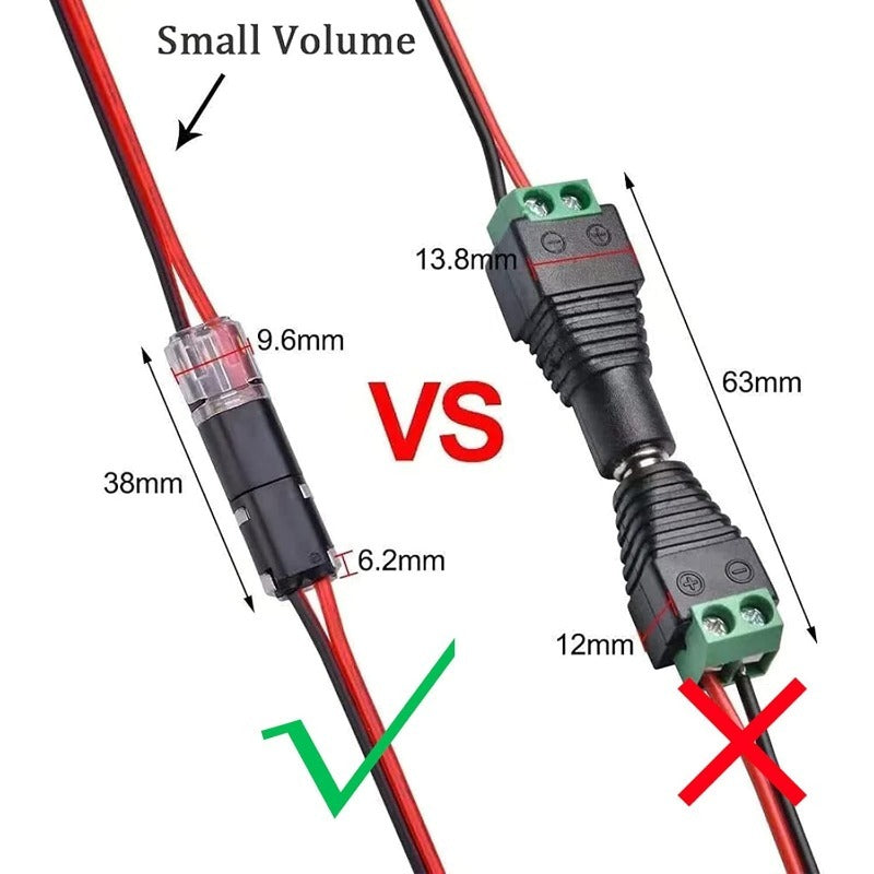 LED connector plug — snelle en veilige installatie (20 stuks)