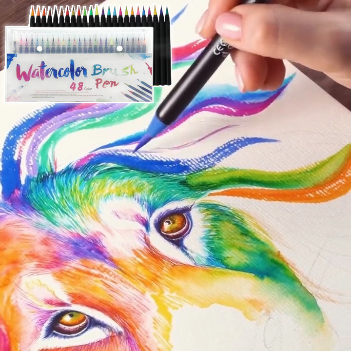 Elegant Aquarel Penseelset – Creatief Schilderen Gemakkelijk Gemaakt