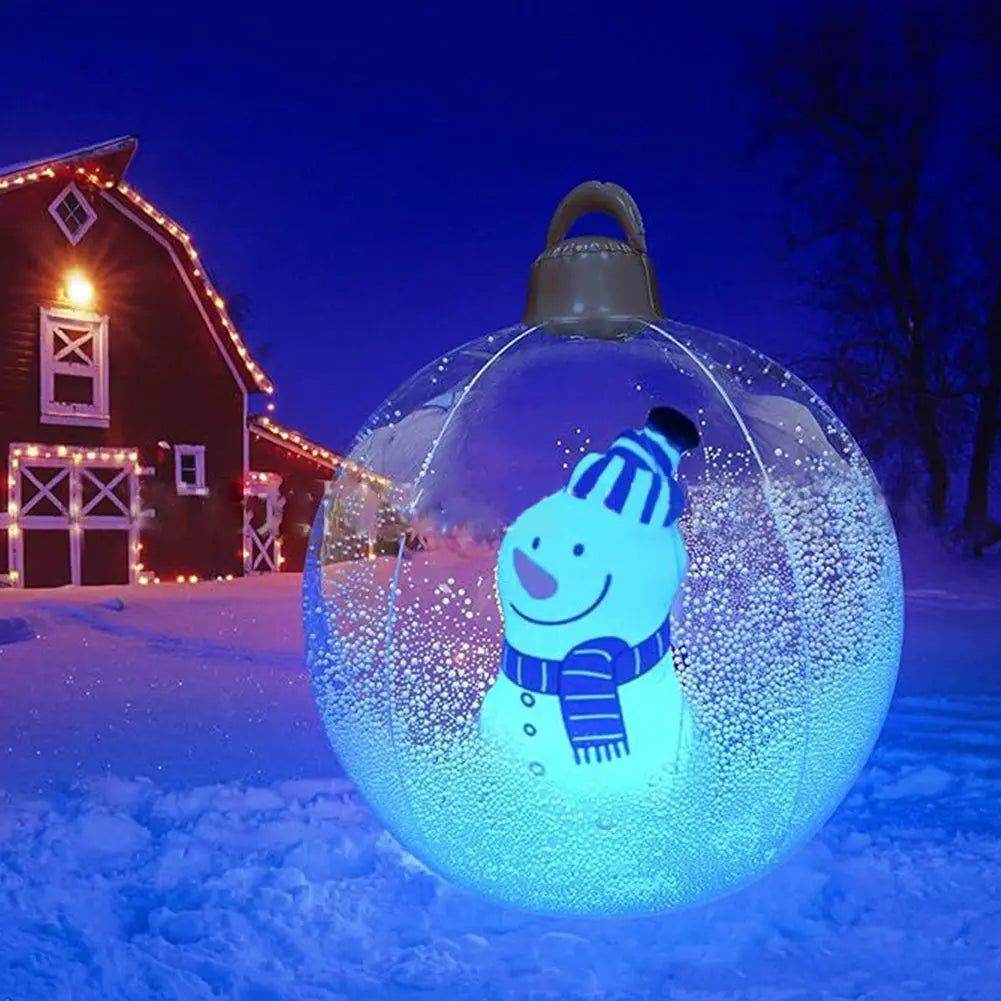 Opblaasbare kerstversiering – Maak je tuin feestelijk en gezellig