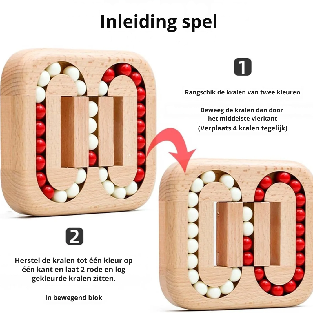 Houten Draai-Puzzel – Ontspan & Train je Focus