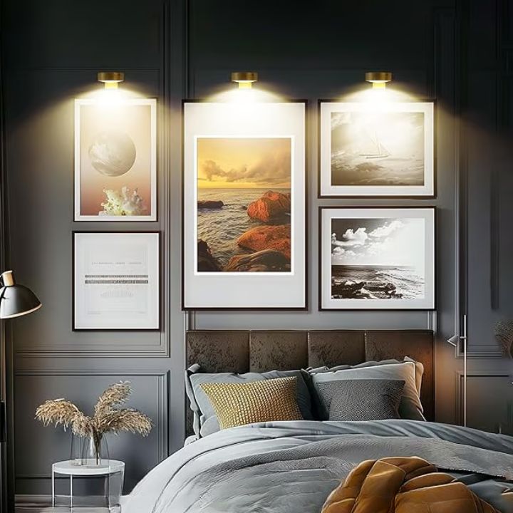 1+1 Gratis | Magnetische LED-Bilderleuchte – Dimmbar & wiederaufladbar Mivoza Deutschland