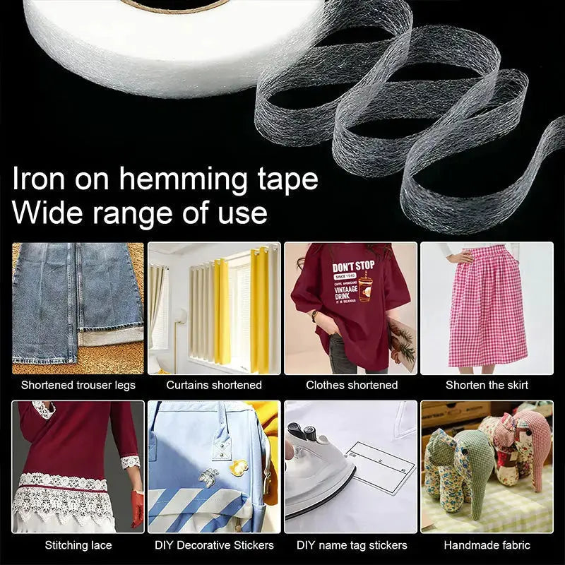 1+1 Gratis | Strijkbare tape – Supersnelle mooie zomen zonder naaien