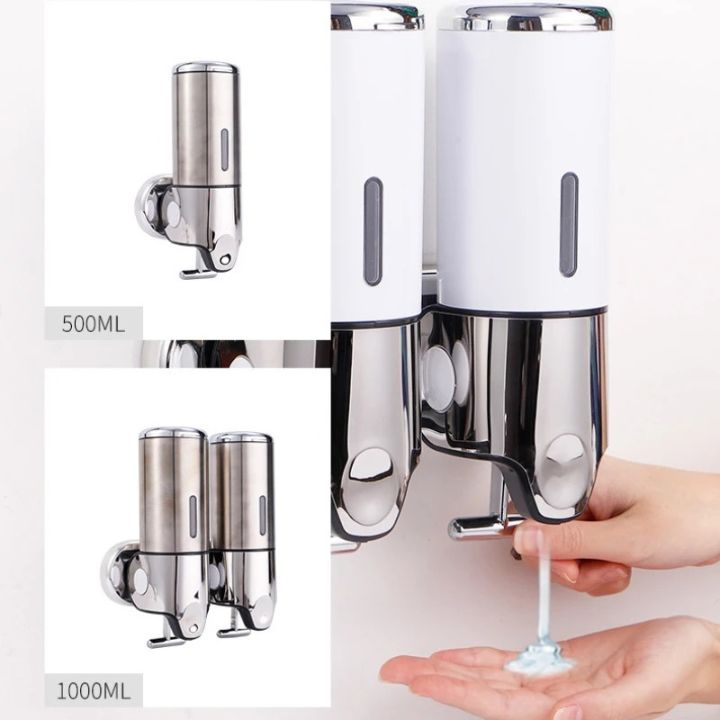 Wandgemonteerde zeepdispensers voor luxe badkamers