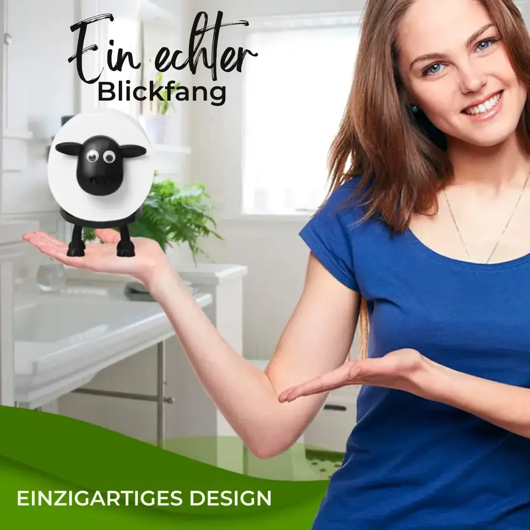 Schaap Toiletpapierhouder – Praktisch & Charmant voor de Badkamer