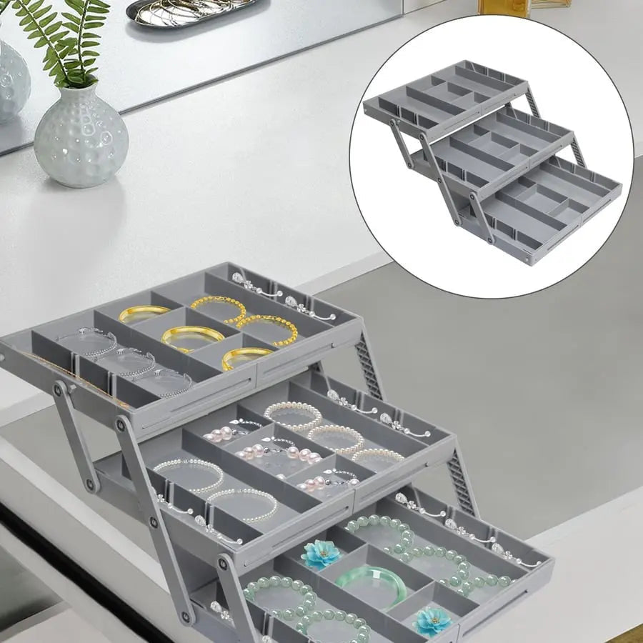 3-laags slimme lade-organizer – opbergruimte