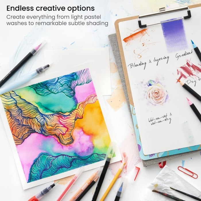 Elegant Aquarel Penseelset – Creatief Schilderen Gemakkelijk Gemaakt