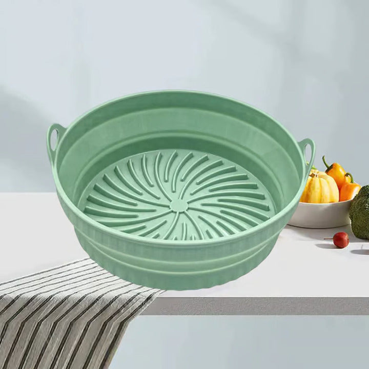 Siliconen grillpan voor heteluchtfriteuses - gezond & gemakkelijk schoon te maken