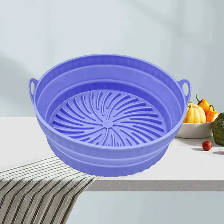 Siliconen grillpan voor heteluchtfriteuses - gezond & gemakkelijk schoon te maken