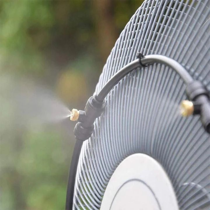 Outdoor Misting Kühlungssystem | Hitzewelle? Bleib erfrischt! Mivoza Deutschland