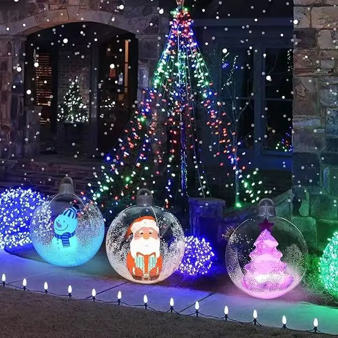 Opblaasbare kerstversiering – Maak je tuin feestelijk en gezellig