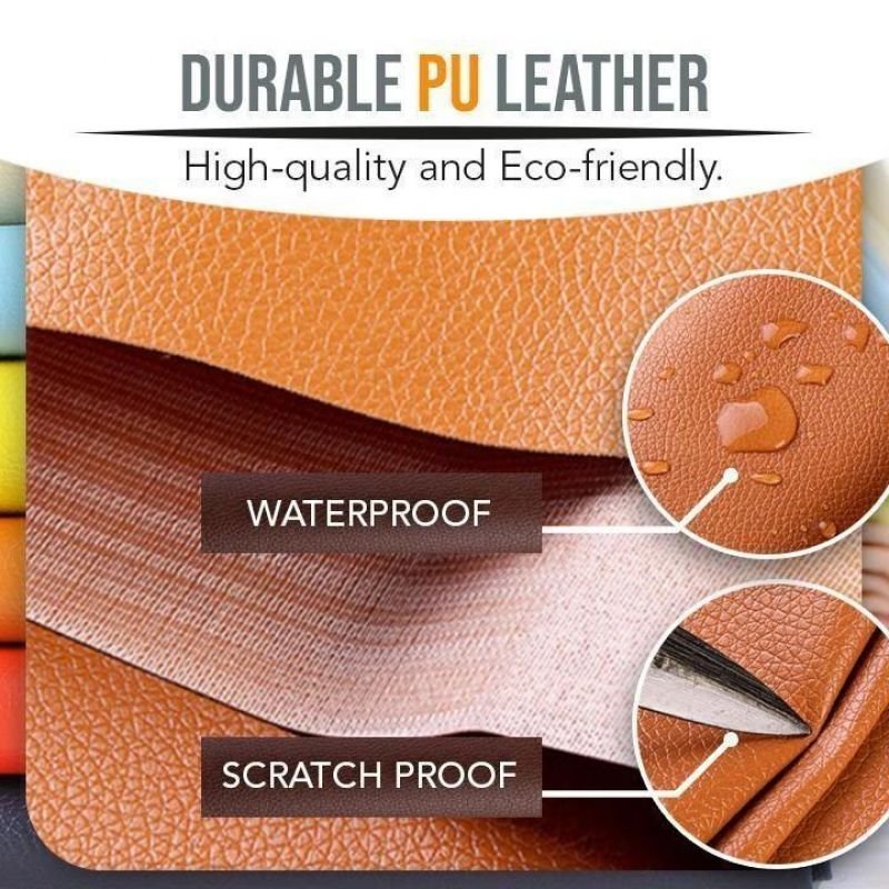 Leren reparatie patches — moeiteloze glans voor oud leer