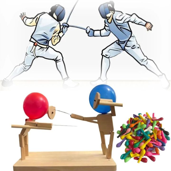 Holz-Ballon-Schlachtspiel mid 100 Ballons – Aktiver Spielspaß für Kinder Mivoza Deutschland