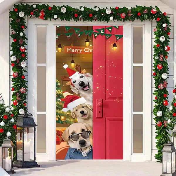 Kerstdeurslinger – Gezellige sfeer voor elke voordeur