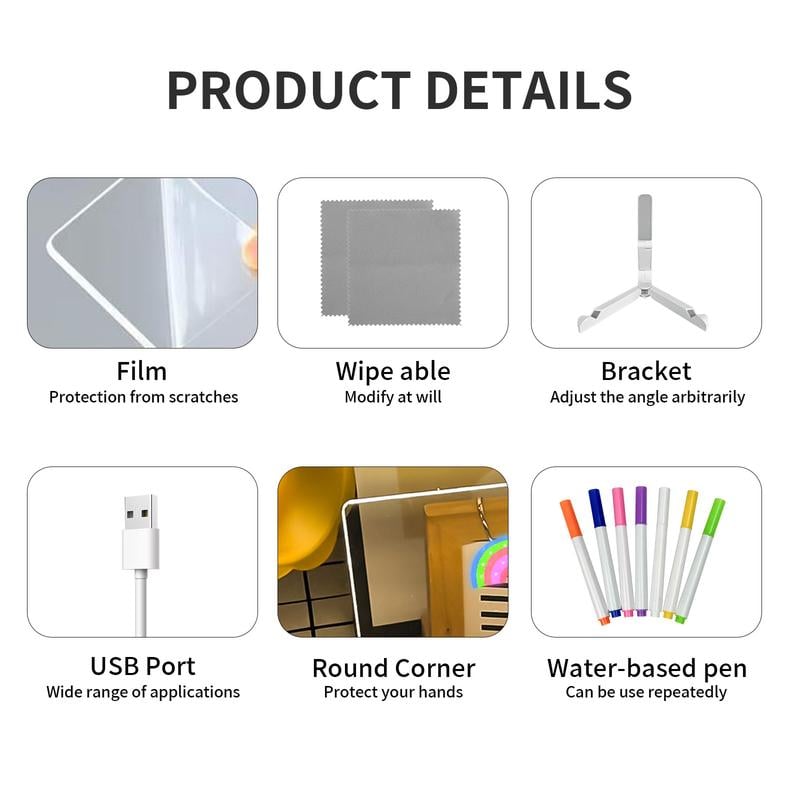 LED-memobord — Speels Je Creativiteit Ontketenen