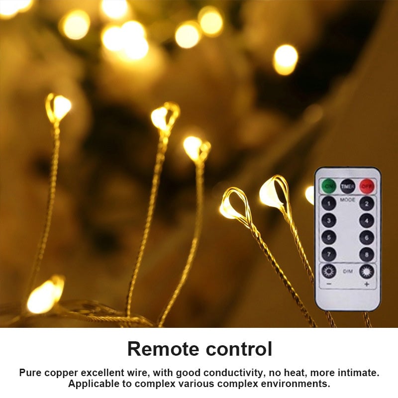 LED Copper Wire Firecracker Light String Mivoza Deutschland