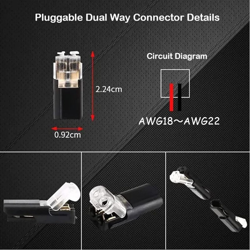 LED connector plug — snelle en veilige installatie (20 stuks)