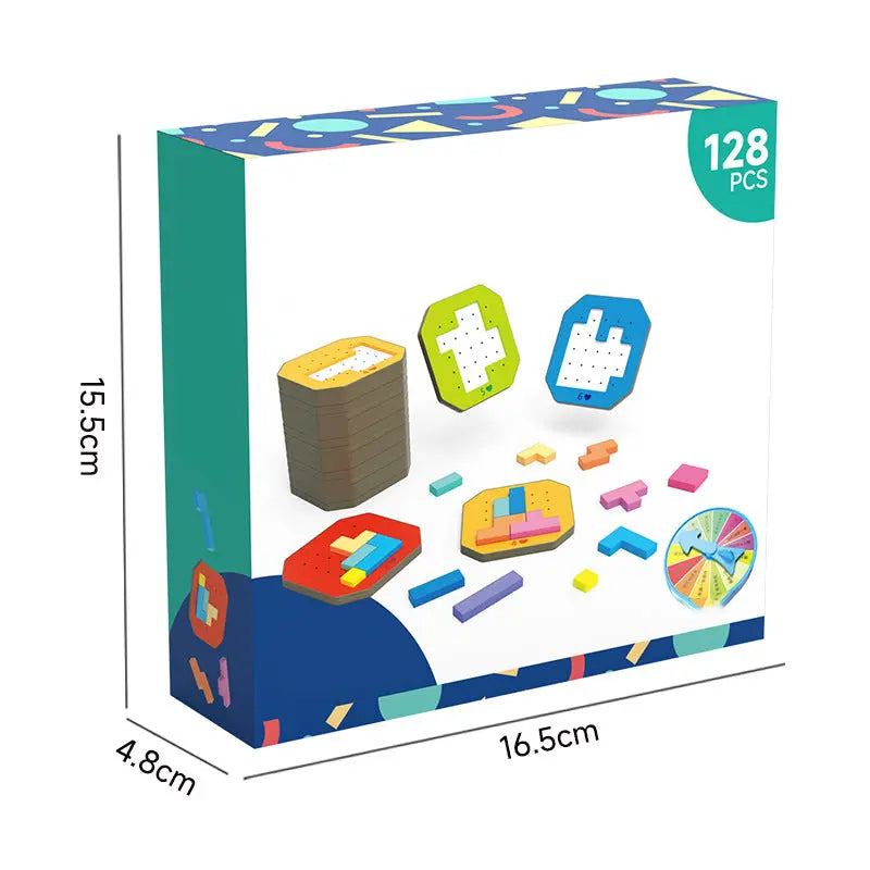 Kinderpuzzelspel — bevordert creativiteit en cognitieve vaardigheden