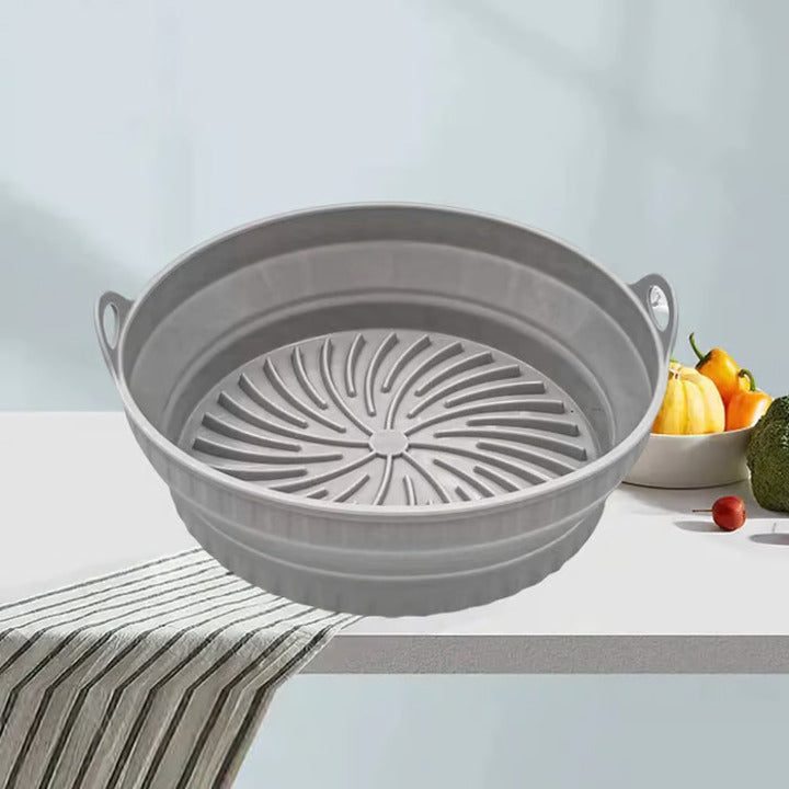 Siliconen grillpan voor heteluchtfriteuses - gezond & gemakkelijk schoon te maken