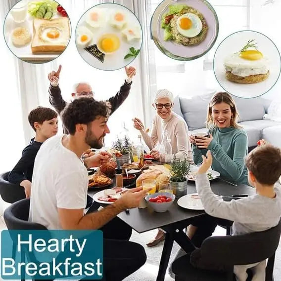 Eierformer-Set — Frühstück mit Freude und Stil 4er-Set Mivoza Deutschland