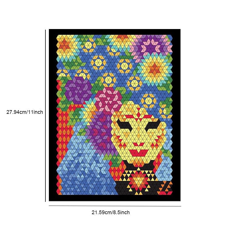 Creatief mozaïek kleurboek — 100 prachtige patronen om in te kleuren