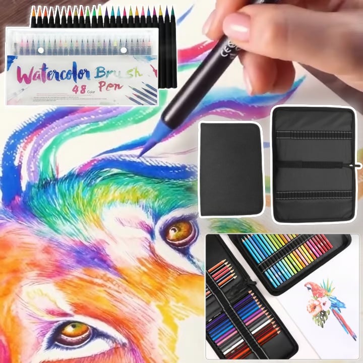 Brushpennen — creatieve kleuren voor stralende kunstwerken