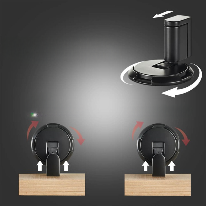 Mechanische Deurstopper met Duwsysteem – Veilig & Stijlvol