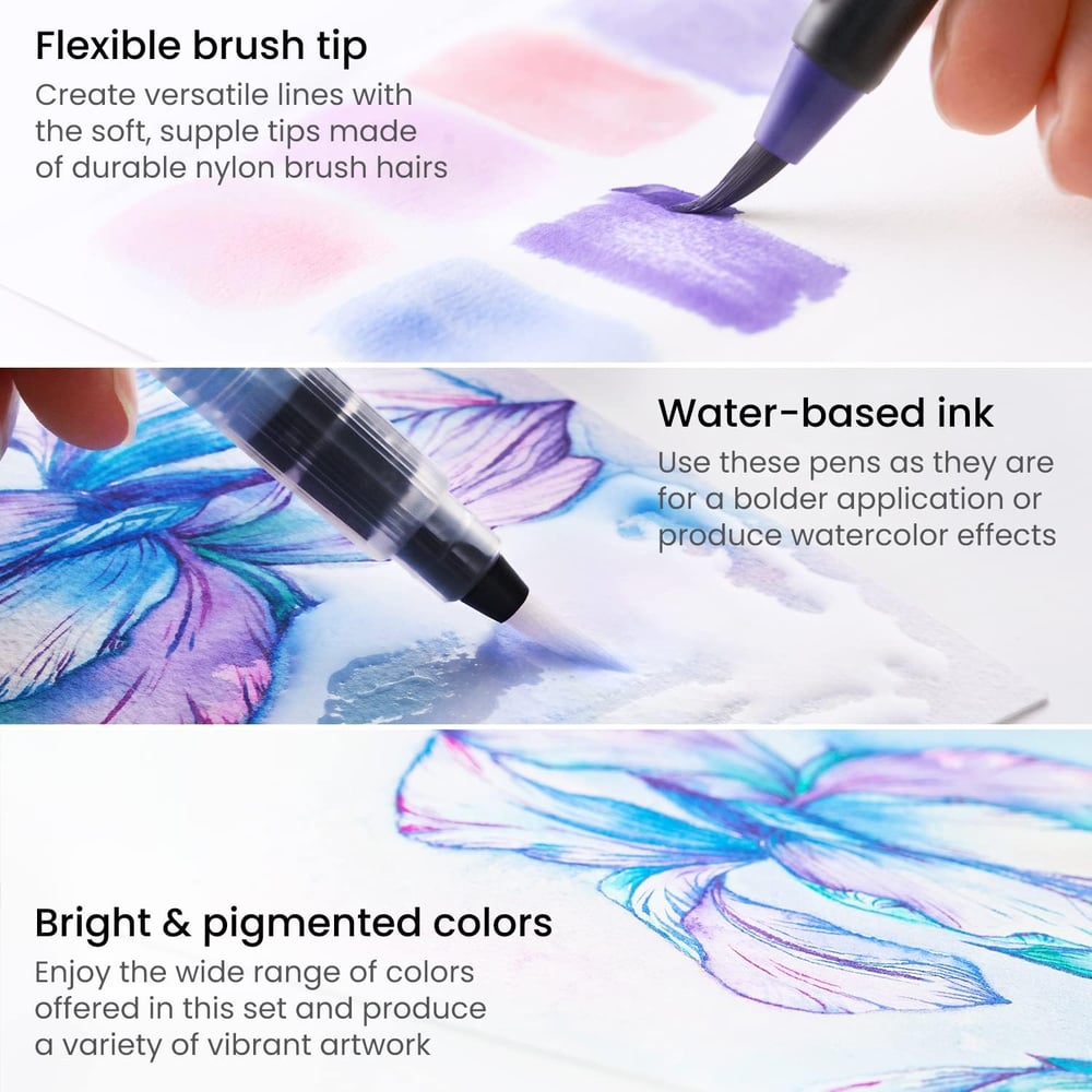 Elegant Aquarel Penseelset – Creatief Schilderen Gemakkelijk Gemaakt