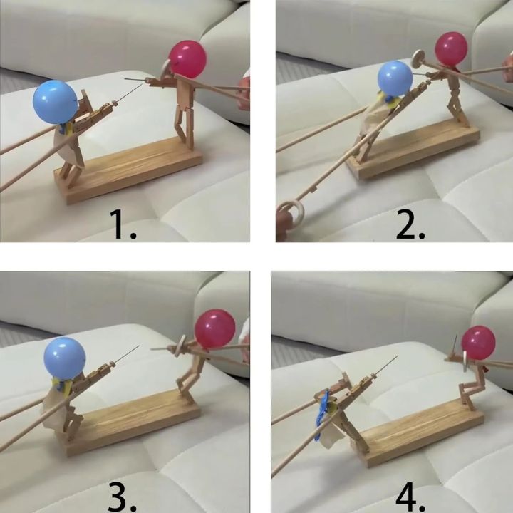 Holz-Ballon-Schlachtspiel mid 100 Ballons – Aktiver Spielspaß für Kinder Mivoza Deutschland