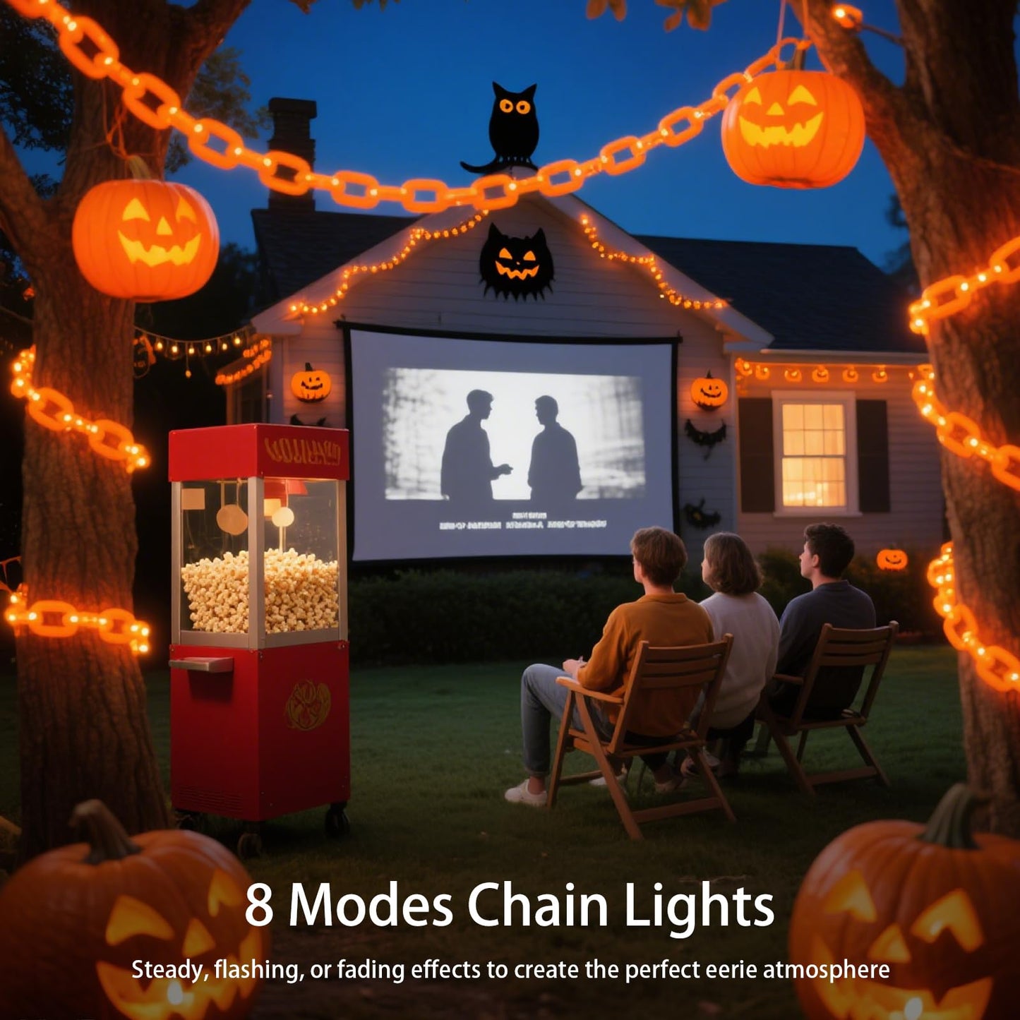 Halloween Chain-Link String Lights, Waterproof Mivoza Deutschland