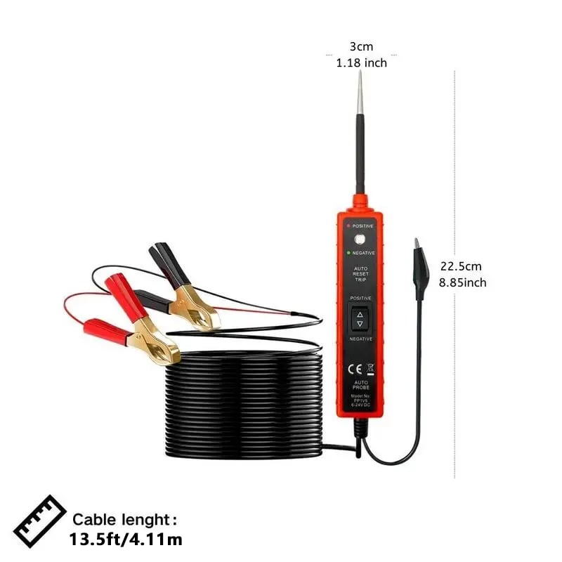 Autocircuittester – 6-24V Elektrisch Diagnostisch Gereedschap