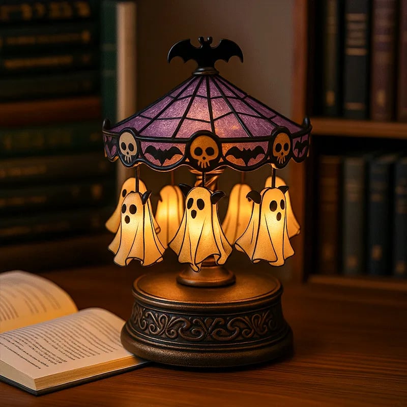 Halloween Spookdraaier Licht – Warm Decoratief Licht