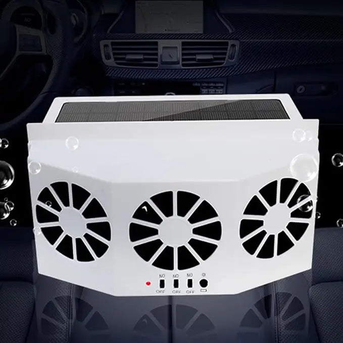 Zonne-energie Autoventilator – Draadloos & Compact