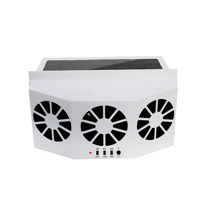 Zonne-energie Autoventilator – Draadloos & Compact