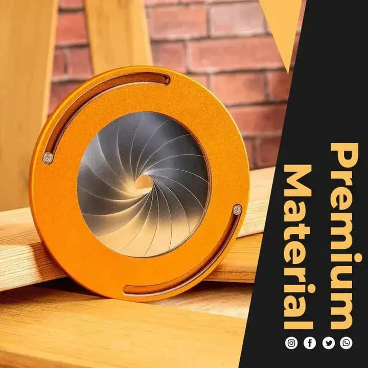 Verstelbare cirkelliniaal – Precisie voor tekenen en houtbewerking