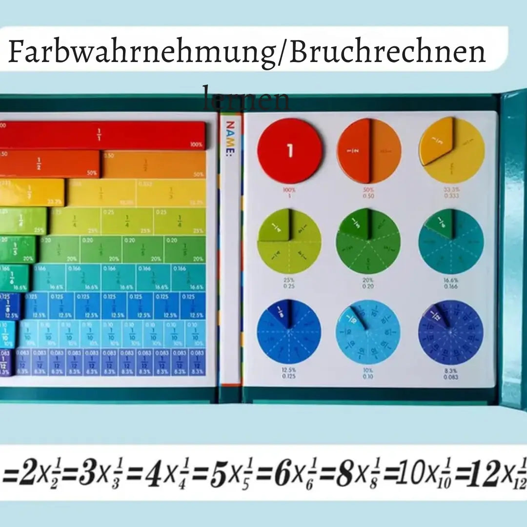 Magnetische Breuken Leerblokken — Interactieve Wiskundeset voor Kinderen