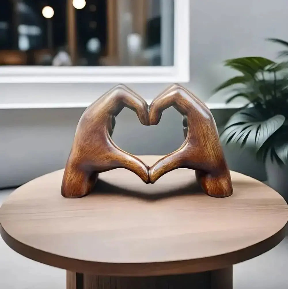 Handgemaakt Hartenbeeldje – Breng Warme Liefde in Huis