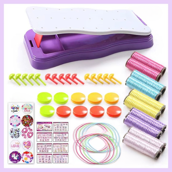 DIY hand touw vlechten set
