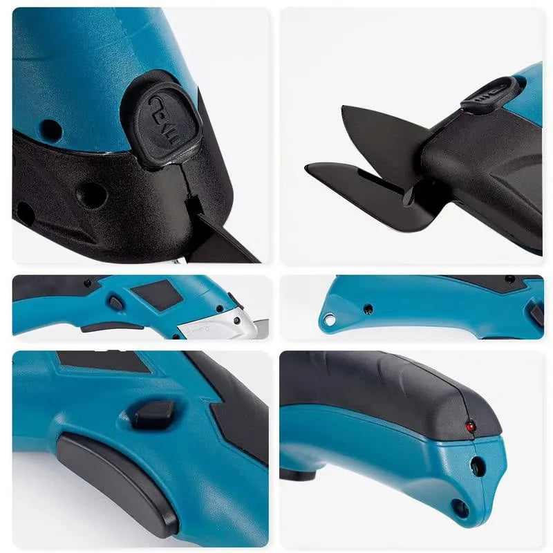 Draadloze Elektrische Schaar — USB Oplaadbaar met Ergonomisch Handvat