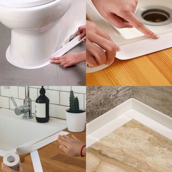 Zelfklevende Afdichtband – Waterdicht voor Badkamer & Keuken