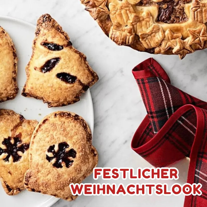 1+2 GRATIS | Handpasteimaker met kerstvormen – Bakplezier voor iedereen