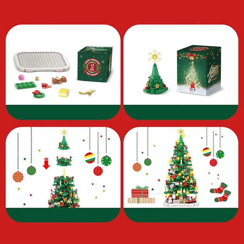 Kerstboom Montagepakket – Elke dag een stukje meer kerstplezier