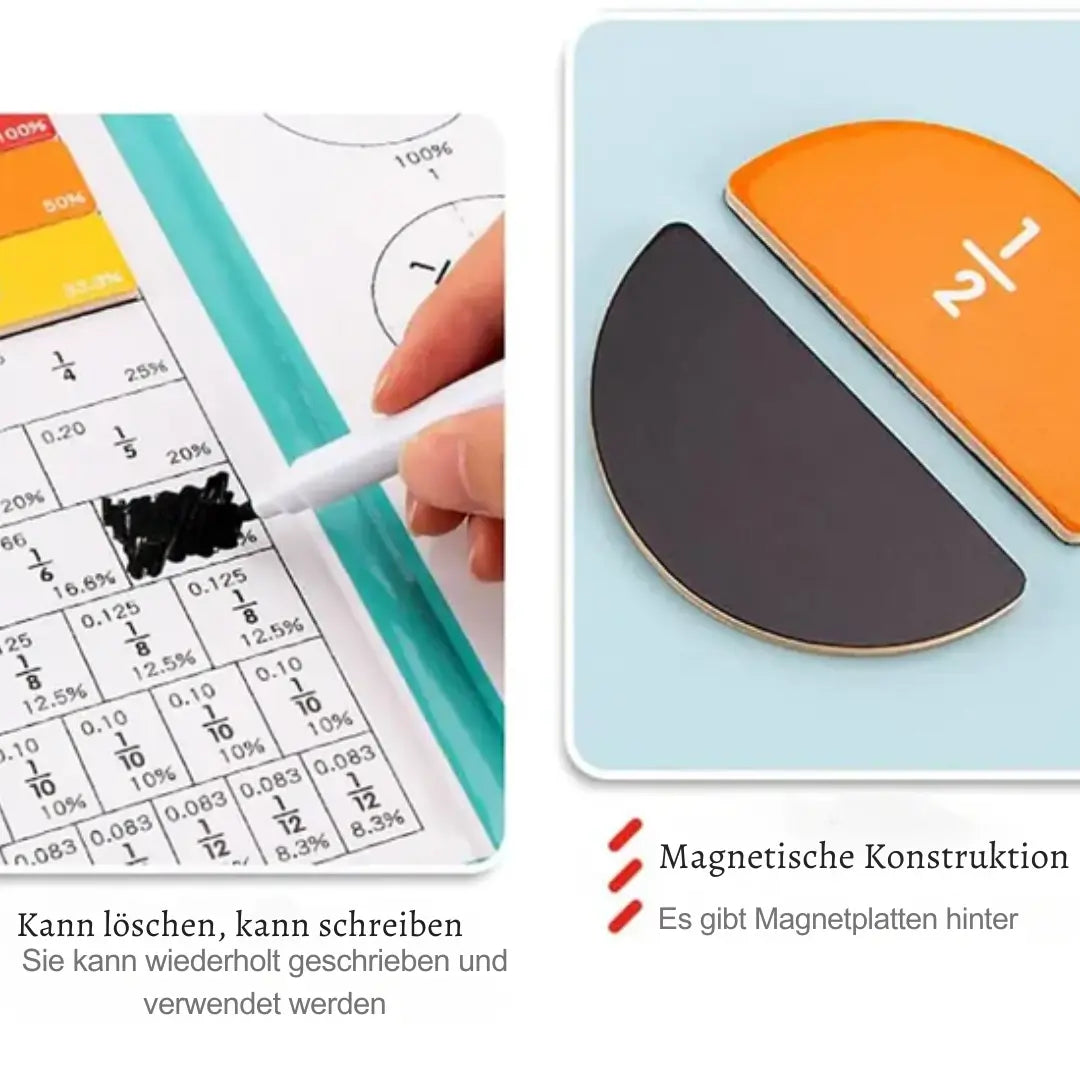Magnetische Breuken Leerblokken — Interactieve Wiskundeset voor Kinderen
