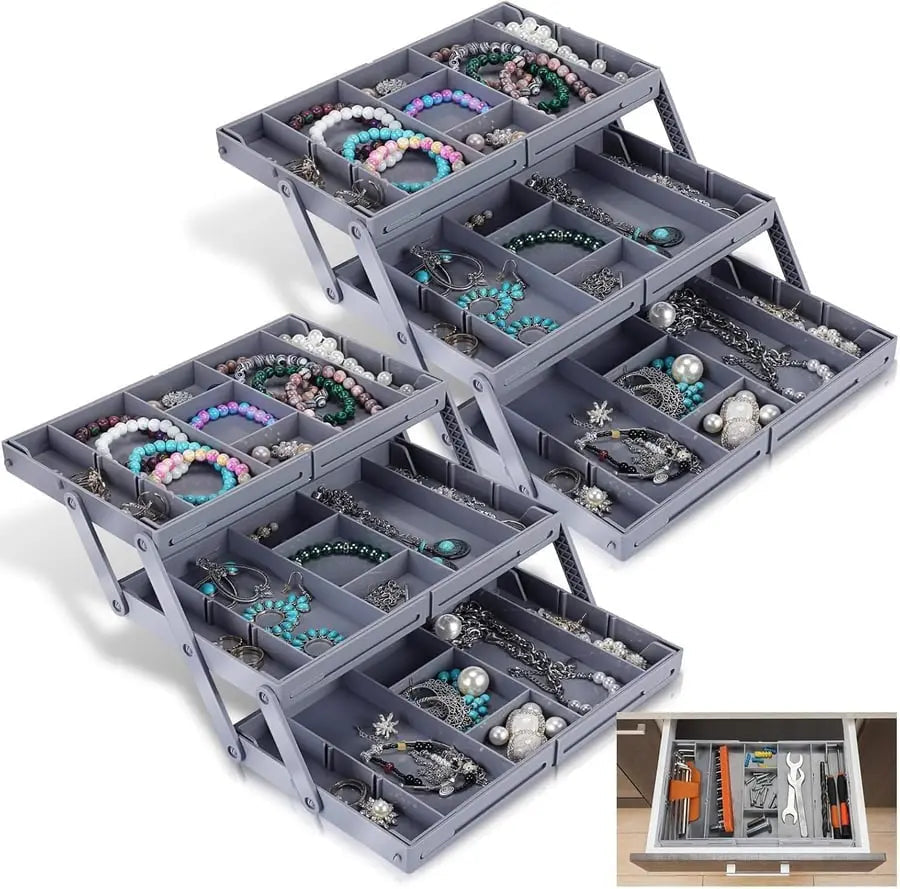 3-laags slimme lade-organizer – opbergruimte