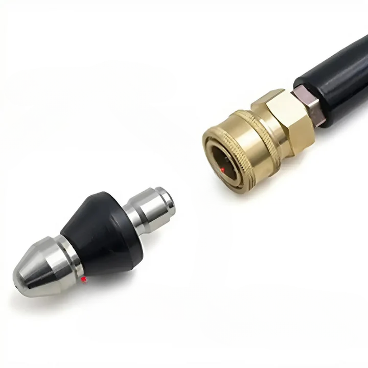 Hogedruk mondstuk voor snelle buisreiniging