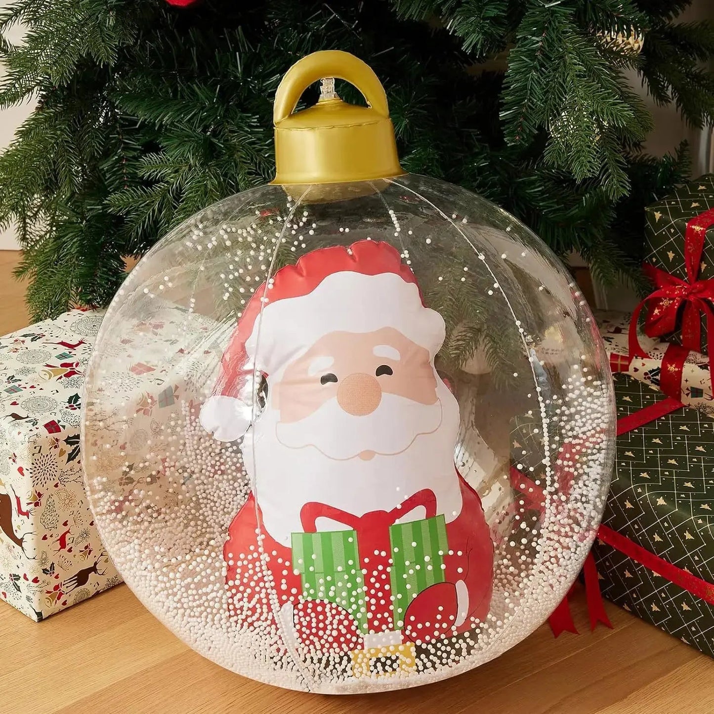 Opblaasbare kerstversiering – Maak je tuin feestelijk en gezellig