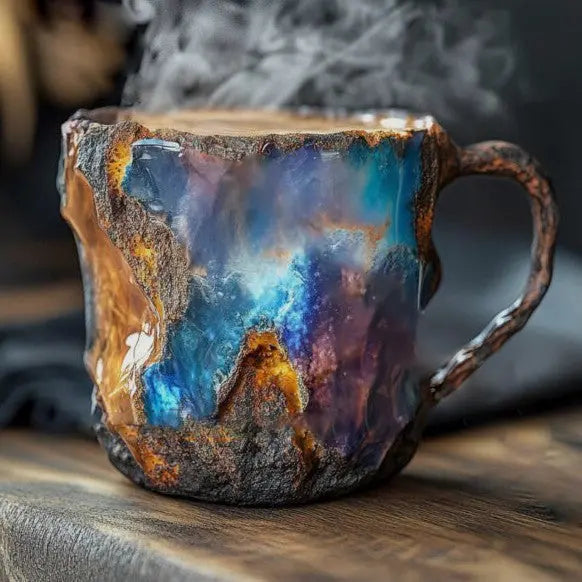 Minerale kristallen beker – Geniet van luxe en warmte elk moment