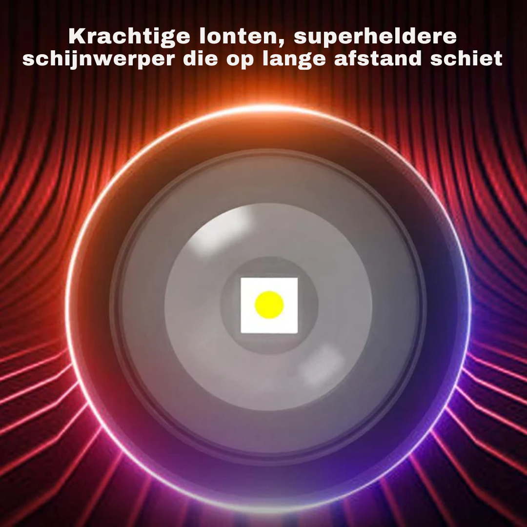 Compacte LED-survivalzaklamp – Krachtig en betrouwbaar licht