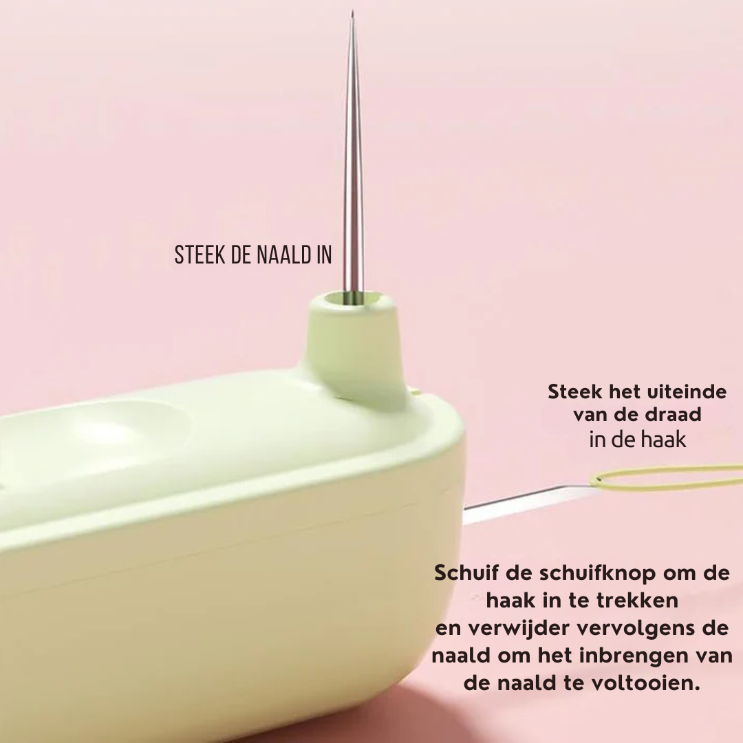2-in-1 draadinrijger met tornmesje - Compact en praktisch (1+1 Gratis)